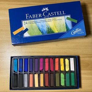 Good condition Faber Castell Studio Pastels 24 Colors